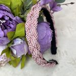 Boutique NEW Pink Braided Rope Headband Photo 2