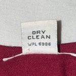 Talbots Vintage Fuschia 100% Wool Blazer Jacket Womens 8 Open Front Long Sleeve Photo 4