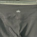 Alo Yoga  Black 27in Mid Rise Moto Legging M Photo 4