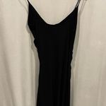 Diane Von Furstenberg 90’s-Y2K DVF lbd cowl neck side ruched mini dress skinny strap asymmetrical sz 4 Photo 0
