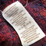 Free People  “All Your Feelings” Sheer Embroidered Blouse Plum Red Boho Photo 10