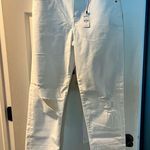 EXPRESS NWT White Boyfriend Jeans Size 6 Photo 4