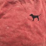 PINK - Victoria's Secret  Sweatshirt Red Wash Dog Logo Crewneck XS Photo 1