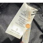 Shade & Shore Plunge Flounce Neckline One Piece Swimsuit Women's Small Black NWT Photo 4