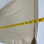 fab'rik  Two-Tone Satin Midi Dress Black Champagne Colorblock Sz XS Formal Wedding Photo 8