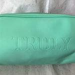 TRULY Green Cosmetic Bag Smooth Finish Signature Vanity Case Photo 1