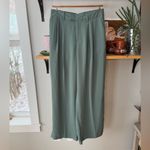 A New Day Sage Green High Rise Wide Leg Trousers Size 8 NWT Photo 2