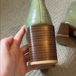 Chinese Laundry Green Croc-Embossed Women's heeled Boots Photo 4