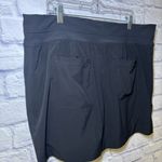 Athleta  Brooklyn Skort 16” Women's Size 18 Black Tennis Golf Pickleball Athletic Photo 8
