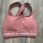 Under Armour  XS NWOT Mauve Sports Bra Compression with padding Photo 4