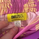Unique Vintage x Smiley Pink Floral Smiley Faced Belted Shorts- Size Large- NWT Photo 6
