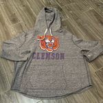 Tailgate for American eagle heathered gray 3/4 sleeve slub Clemson hoodie medium Photo 0