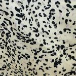 VERO MODA Ruched Asymmetrical Satin Animal Print Skirt Size Small Photo 6