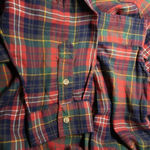 American Eagle  Outfitters‎ Cozy Cabin Cropped Flannel, Red/Green plaid, M Photo 11