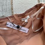 For Love & Lemons  Jelena White Tan Lace Strapless Mini Dress Women’s Size Medium Photo 7