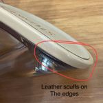 Stuart Weitzman Tia 100 Lucite Wedge PVC Clear Upper/Nude Leather Sandals 7.5B Photo 13