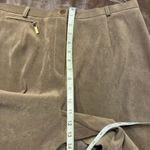 Doncaster Vintage 80's Pant Suit Set womens 14 Soft Faux Suede Classic Brown Photo 12