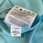 Nike Pro Half Zip Pullover Womens Size Medium Blue Polka Dot Long Sleeve Dri-Fit Photo 10