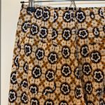 Maeve Anthropologie Colette Cropped Wide Leg Pants 70s Floral Hippie Sz 27 p Photo 6