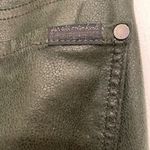 7 For All Mankind Green Stretchy Skinny Ankle 5 pocket Jeans Photo 4