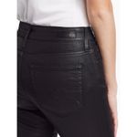 AG Adriano Goldschmied Adriano Goldschmied AG 28 R Black Vegan‎ Faux Leather Farrah Skinny Ankle Pants Photo 7