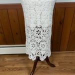 Gorgeous House of Harlow 1960 Crochet MIDI Dress! White Photo 2