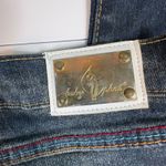 Baby Phat Y2K  Jeans Size 15‎ Rainbow Pocket Flap Embroidered Bootcut Denim Photo 12