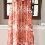 byTiMo Chiffon Sleeveless Ruffle Maxi Dress, Bright Field Size M New w/o Tag Size M Photo 8