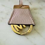 Michael Kors Harper Blossom Baby Pink Leather Medium Satchel Crossbody Bag Photo 6