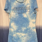 Aeropostale  Blue Tie-Dye Short Sleeve Tee Photo 0