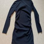 Black mock neck bodycon dress Size L Photo 0