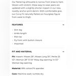 Talbots | Flawless Slim Ankle Anchor Print Jeans Stretch Cotton Denim Women’s 8 Photo 9