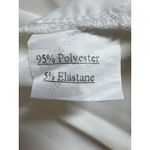 FUNYYZO White Wide Leg Dress Pants Elastic Waist Career Casual XL Photo 3