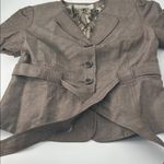 Tahari Brown Women's Jacket with Belt Photo 7