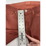 Hudson Womans  USA Jeggings 27 Rust Photo 7