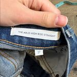 Aritzia Denim Forum Arlo High Rise Straight Ankle Photo 6