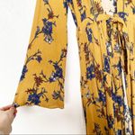 Dance & Marvel  Butterfly Floral Boho Wrap Kimono Romper Size Small Photo 4