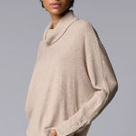 Vera Wang Women's Simply Vera  Sweater Size M Beige Dolman Knitted Pullover NWT Photo 0