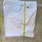Tribal White Bermuda Shorts with Drawstring Waist Size 8 Photo 4