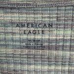 American Eagle Blue Striped Ribbed Mini Dress Photo 3