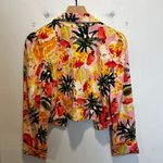 Farm Rio - Linen Fruit Blazer Colorful Preppy Designer Business Career Work Photo 6