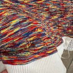 Free People  Movement Prism Red Earth Colorful Mesh Hooded Tank Top L Photo 4