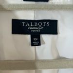 Talbots Cream Blazer Structured Tailored Fit Photo 1