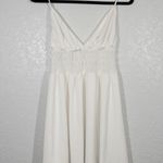 Princess Polly New White Roza Mini Dress Size 12 Photo 2