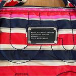 Marc by Marc Jacobs Marc Jacobs Red Navy Blue Multicolor Striped Quilted Laptop Bag Case Nylon 14” Photo 2