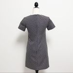 Michael Kors Shift Short Sleeve Chain Link Dress Black White 00 Photo 3