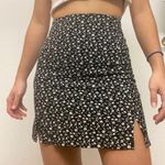 Brandy Melville /John Galt Cara Floral Mini Skirt - Navy Photo 1