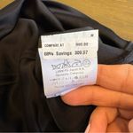 Givenchy  Designer Black Pencil Skirt Sexy Sleek Runway Flawed Size 38 Gold Zip Photo 12