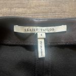 Skaist Taylor Dark Brown Lamb Leather Pencil Skirt Black Size 4 Photo 1