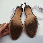 Alexandre Birman  Clarita 75 Knotted Clear & Black Wrap Ankle Pumps Heels Size Photo 6